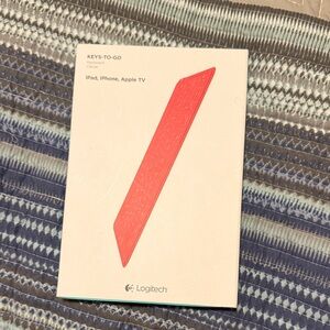 Logitech Keys-To-Go Coral Keyboard New